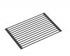 Quadron Zestaw JOHNNY 116 PURE CARBON zlewozmywak granitowy z baterią, dozownikiem i zwijaną matą – jednokomorowy, wpuszczany, pure carbon/elementy czarne, bateria pure carbon, dozownik pure carbon, Qmata pure carbon HCQJ6044BLMBDRPC